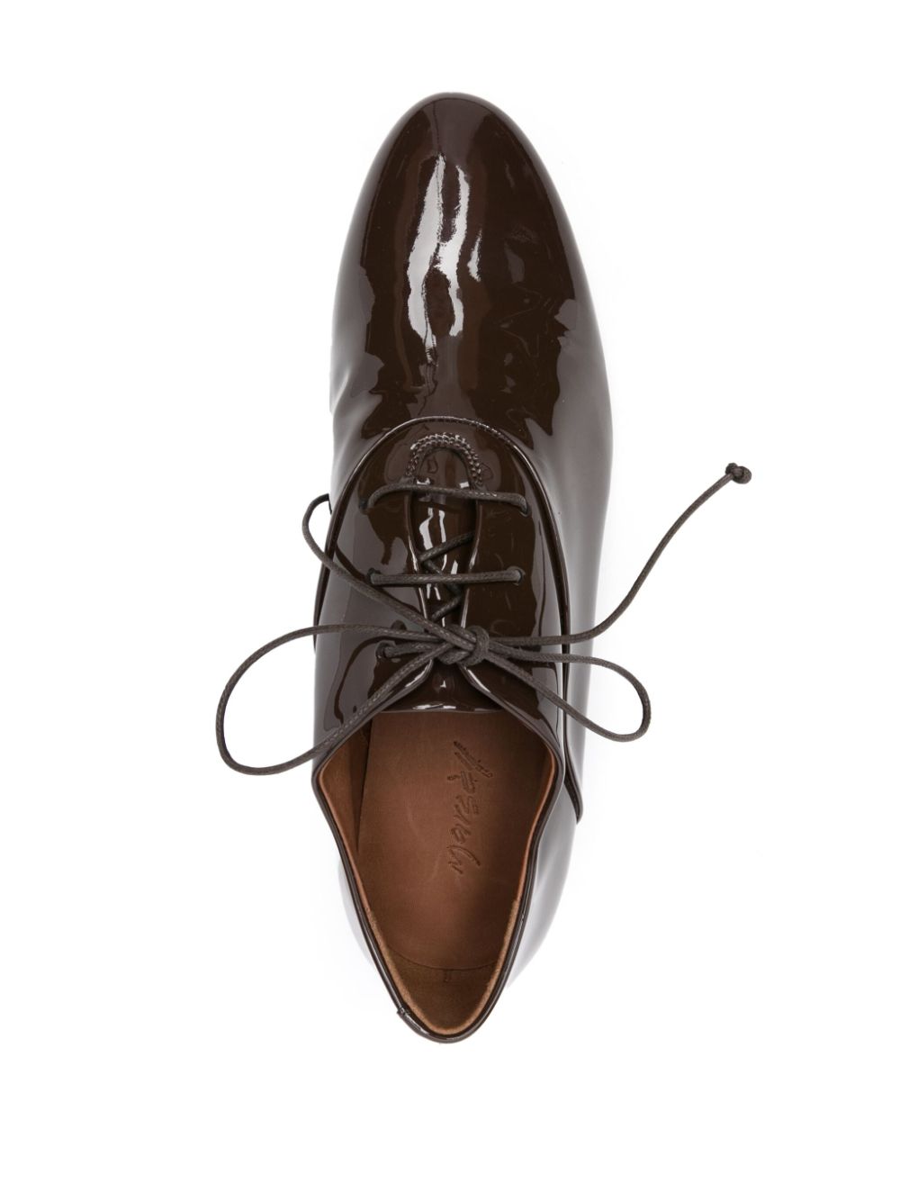 Shop Marsèll Miniblocco Derby Shoes In Brown