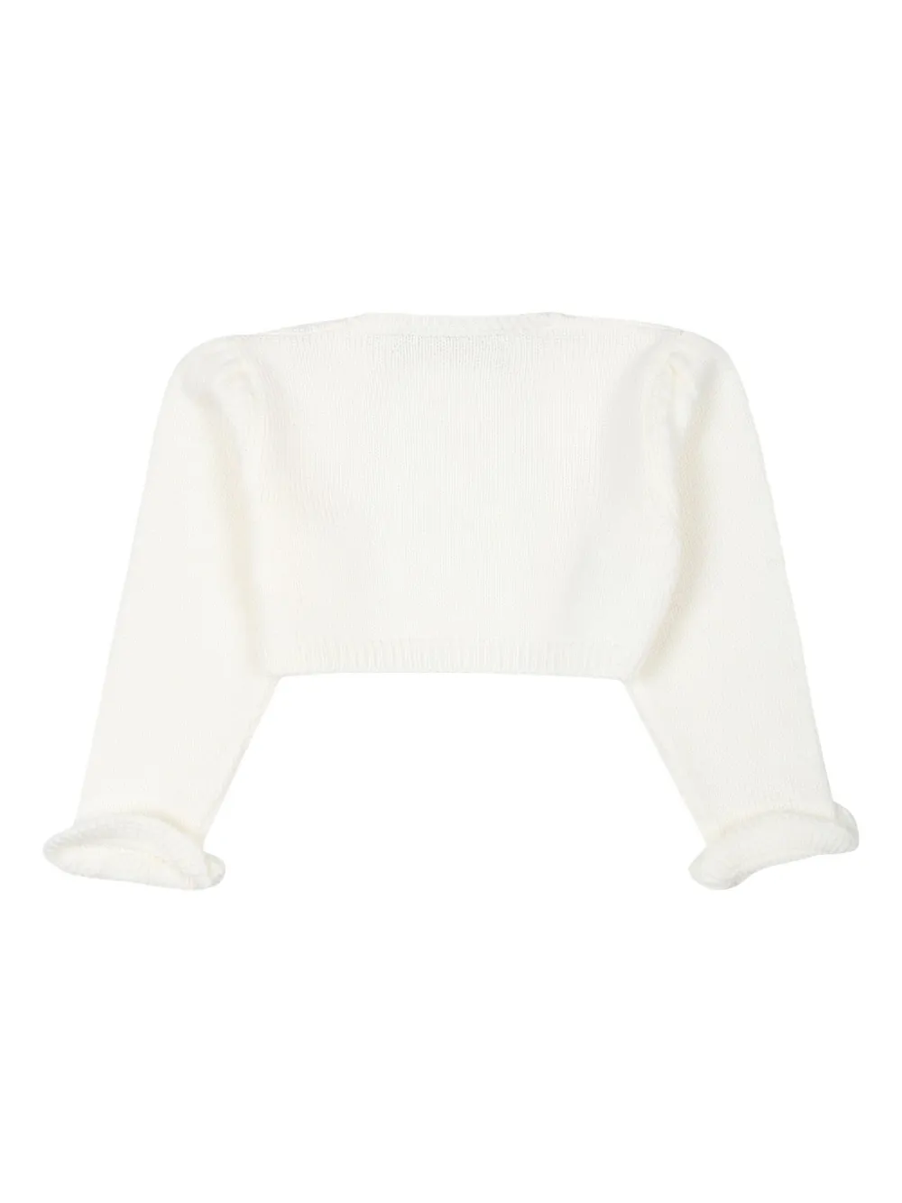 La Stupenderia Vest met lange mouwen - Wit