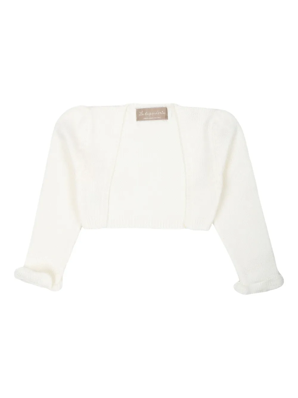 La Stupenderia Vest met lange mouwen Wit