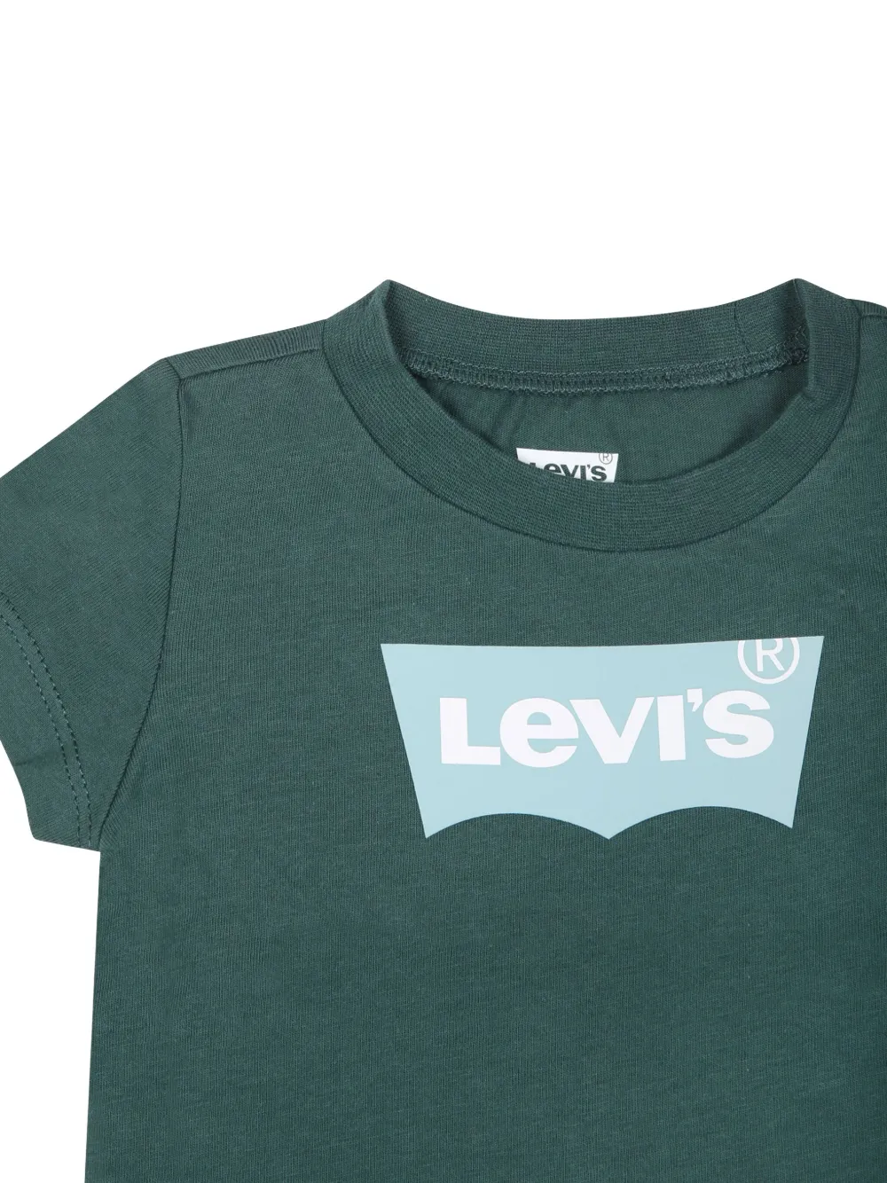 Levi's Kids T-shirt met logoprint Groen