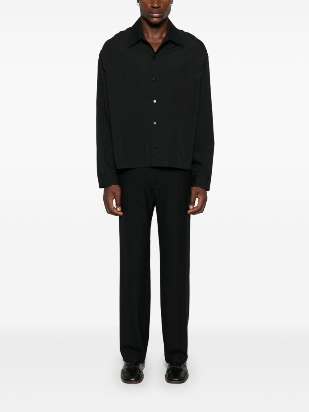 Jacquemus La Chemise Corto overhemd - Zwart