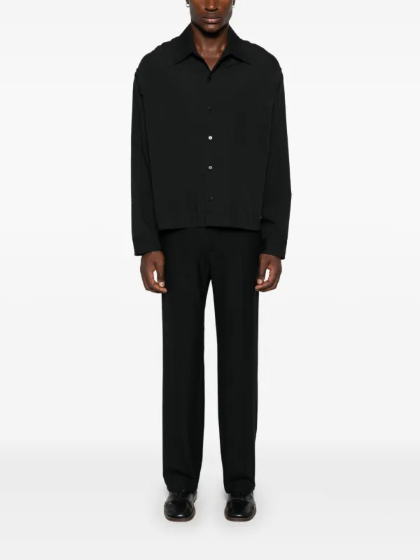 Tシャツ・カットソー JACQUEMUS 'La chemise Pablo' shirt (24E241SH0621544 BLACK) Black Les Sculptures 'La chemise Pablo' Shirt by JACQUEMUS