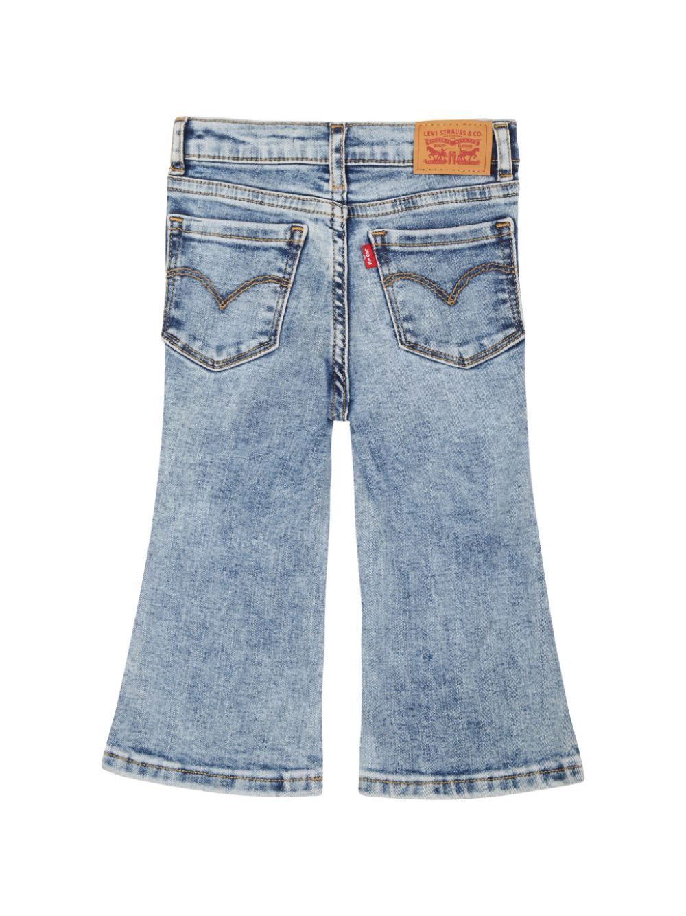 Levi's Kids 726 high waist flared jeans - Blauw