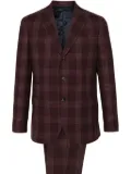 Eleventy checkered suit - Purple