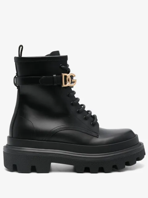 Dolce & Gabbana botas con hebilla del logo
