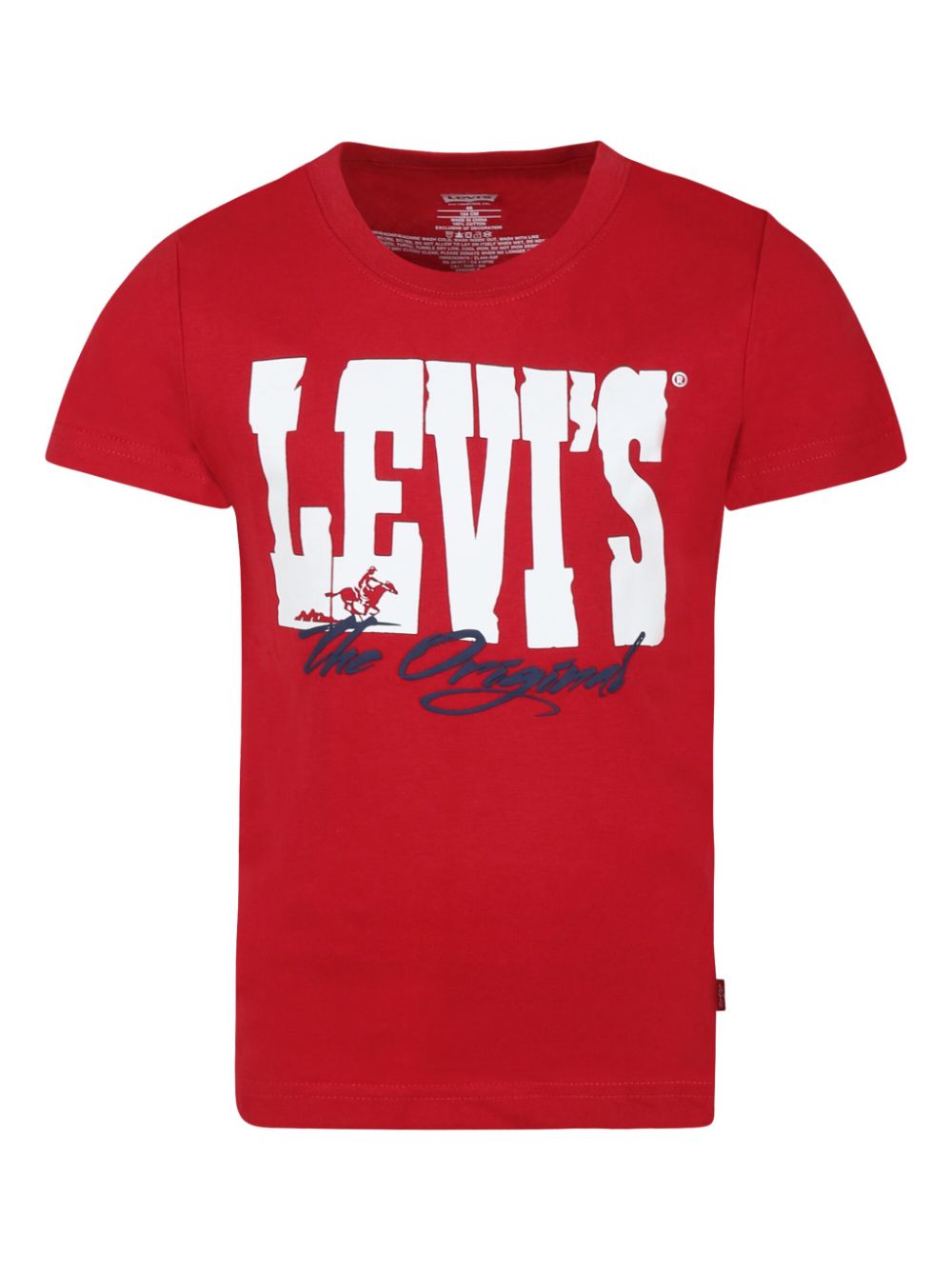 Levi's Kids T-shirt con stampa - Rosso