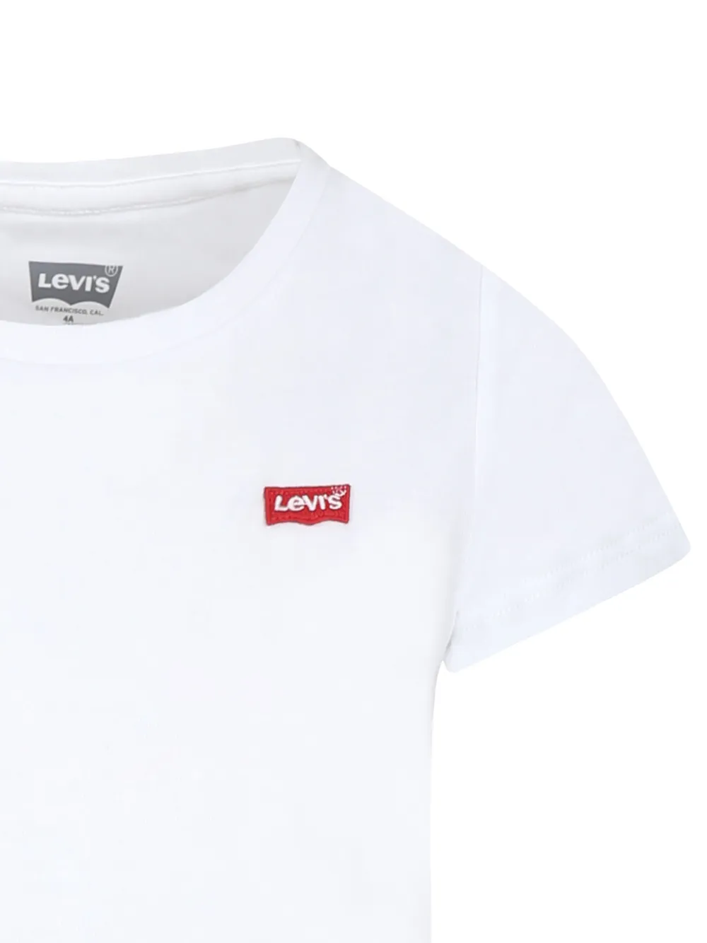 Levi's Kids T-shirt met logopatch Wit