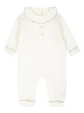 Little Bear wool romper - White