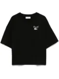 Lacoste logo jersey T-shirt - Black