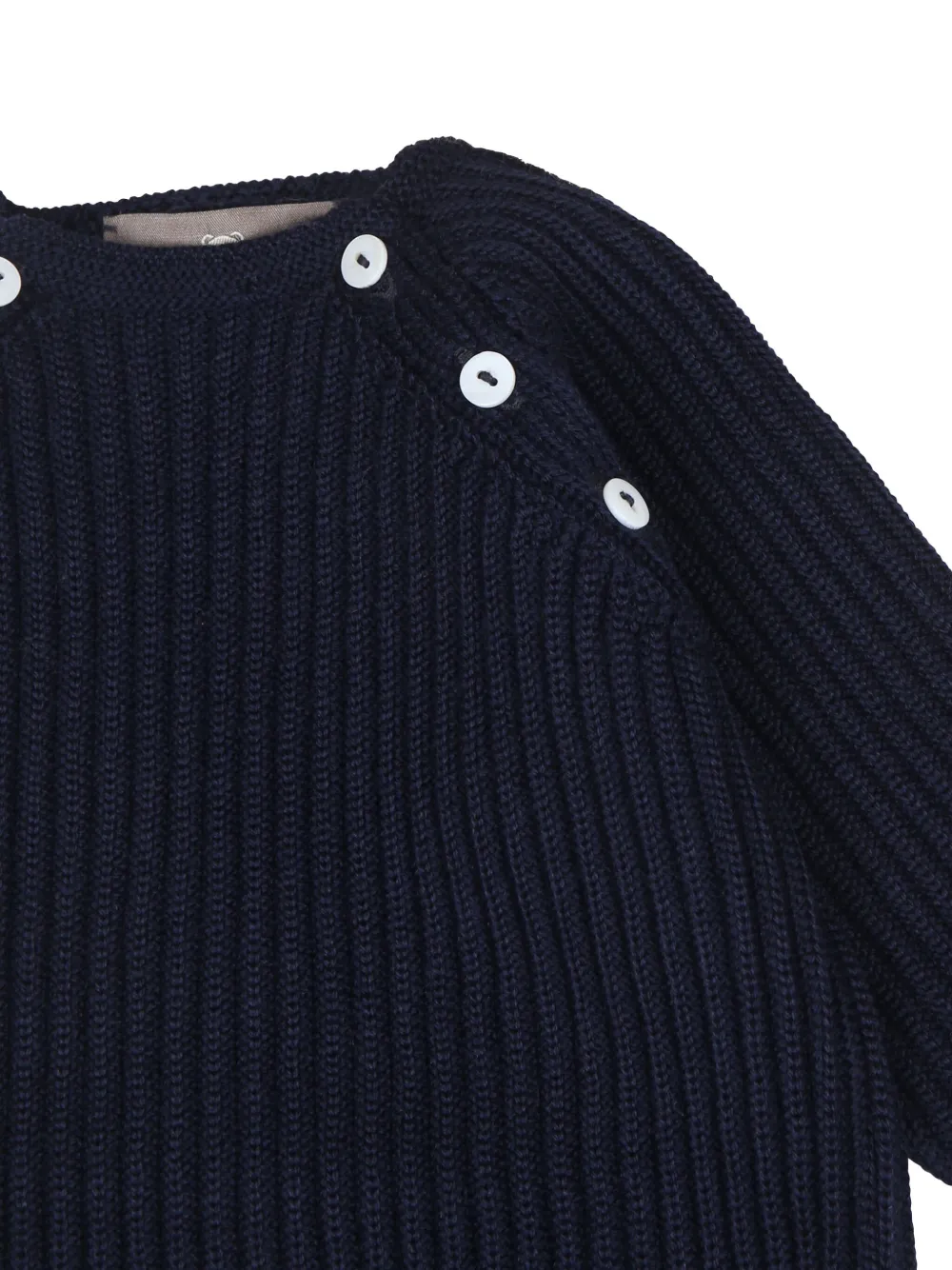Little Bear Wollen top en broek Blauw
