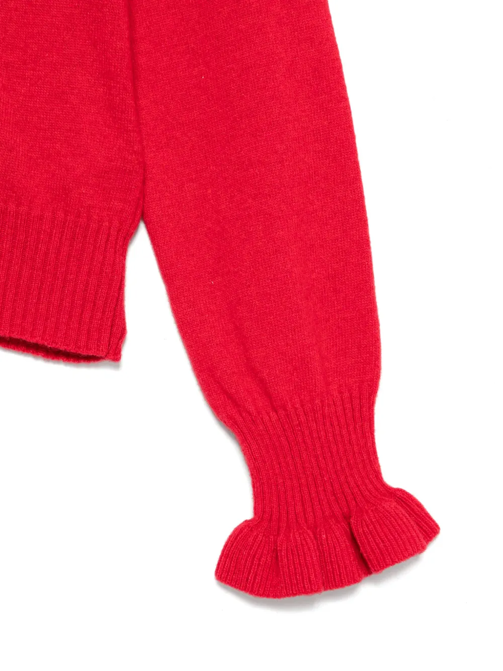 Mi Sol Trui met jacquard Rood