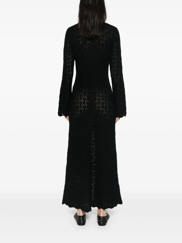 black mermaid dress with lace Black Tulle Mermaid V-neck Lace Wedding Dresses, SW661
