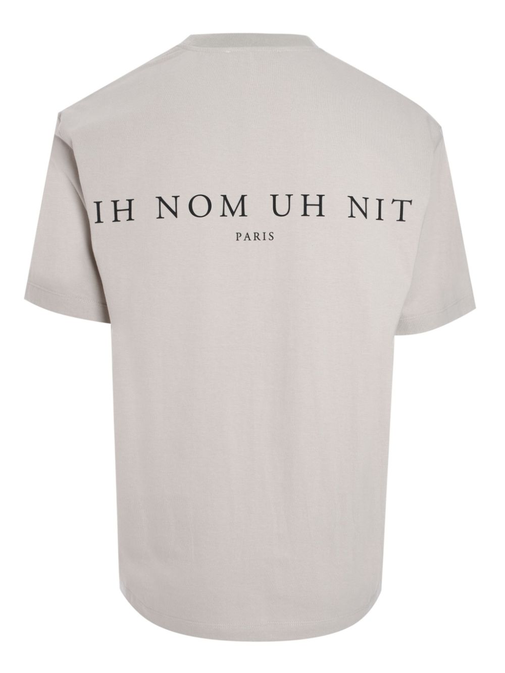 Ih Nom Uh Nit palm-print cotton T-shirt - Grijs