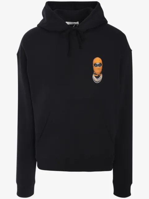 Ih Nom Uh Nit graphic-print cotton hoodie