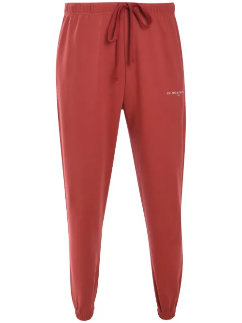 Pantalon de jogging à logo imprimé - Ih Nom Uh Nit - Modalova