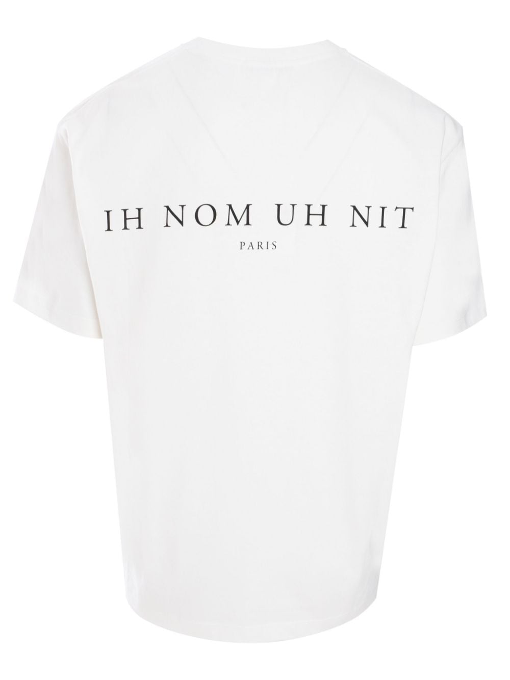 IH NOM UH NIT MASK-PRINT T-SHIRT 