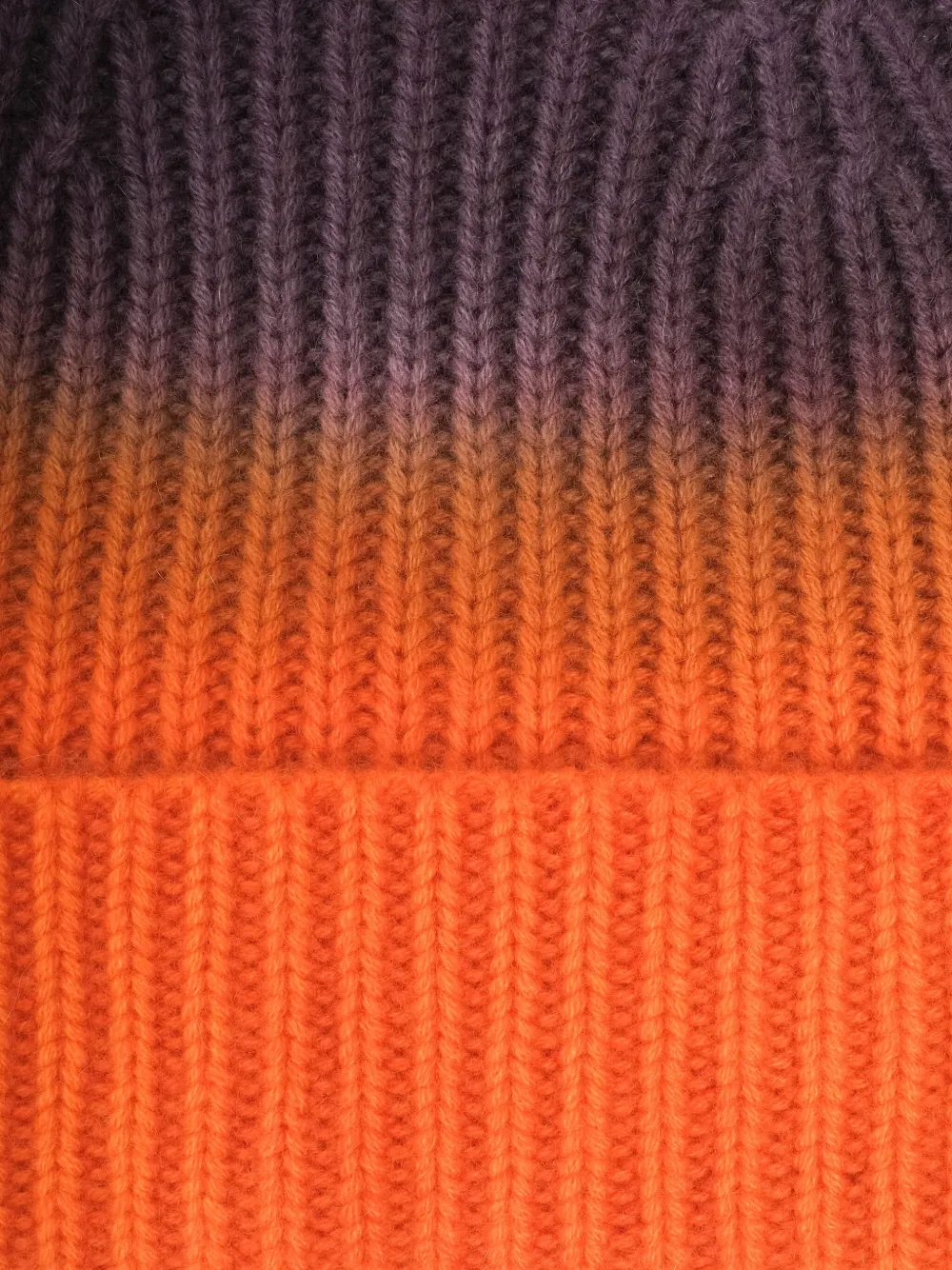 MOULETA Kasjmier muts met tie-dye - Oranje