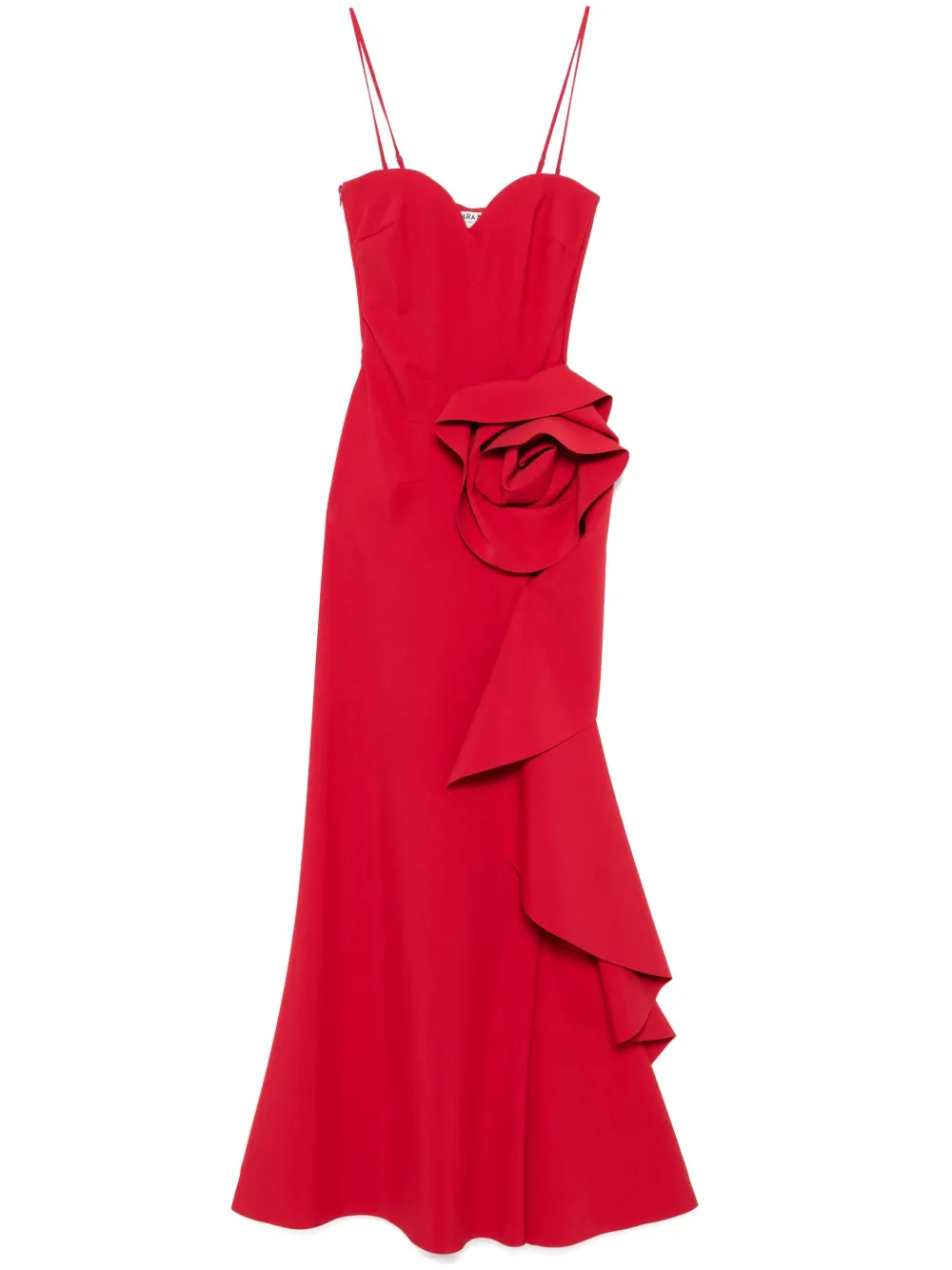 strapless open back dress SPANX® Red Ponte Long Sleeve Mini Dress main image 0