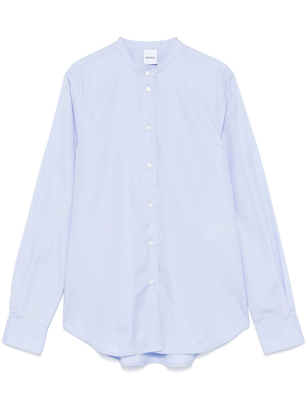 ASPESI Katoenen Blouse Blauw