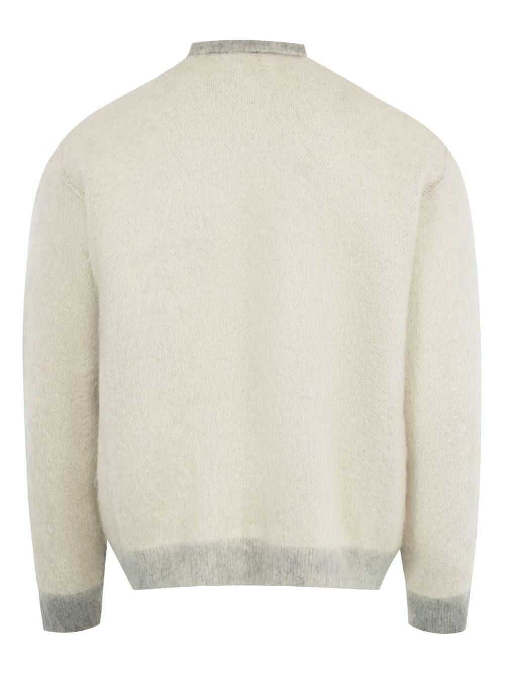 Off-White Dragon-intarsia mohair sweater - Beige