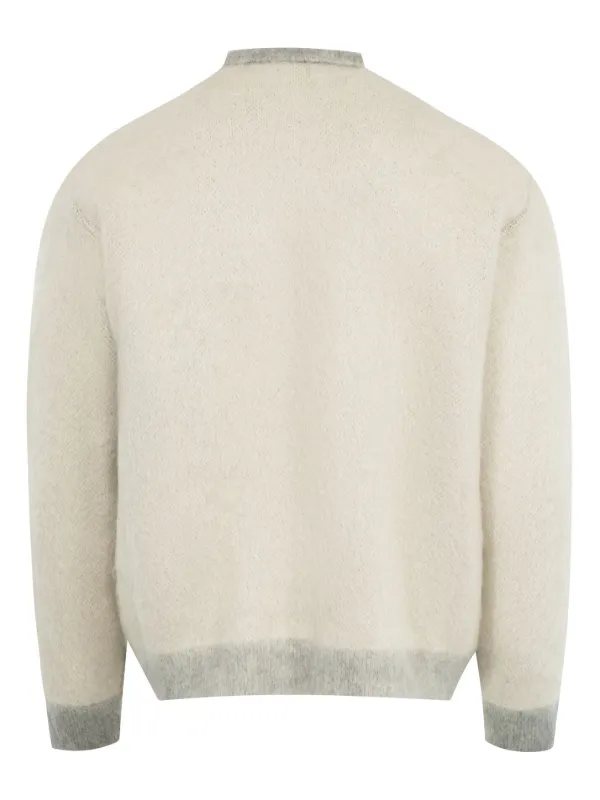 Off-White ドラゴンインターシャ セーター | ニュートラル | FARFETCH JP