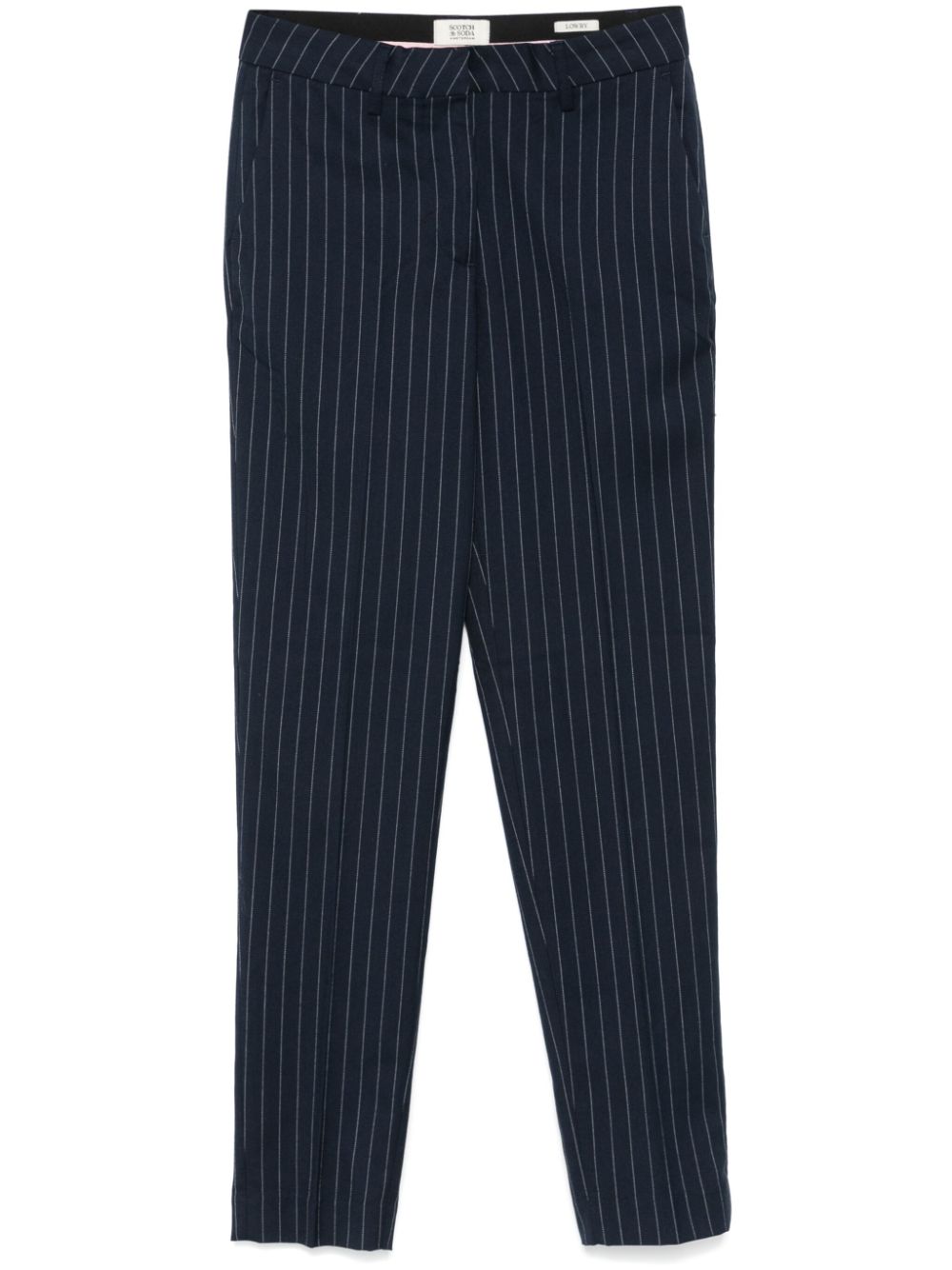 pinstriped trousers