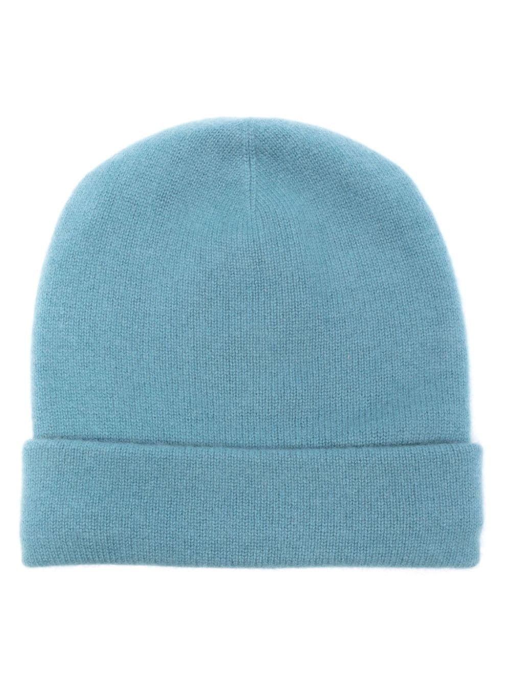 Frenckenberger cashmere beanie hat - Blu