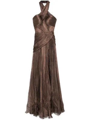 iris serban zaian maxi dress Iris Serban Zaian Maxi Dress | Green