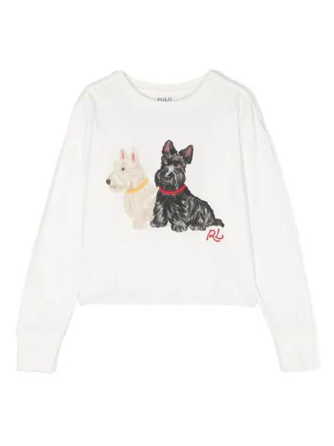 POLO RALPH LAUREN KIDS تيشيرت بطبعة كلاب