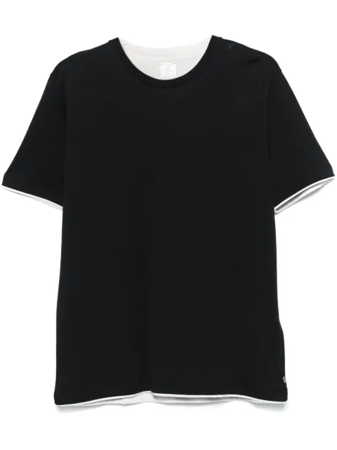 Eleventy playera con borde en contraste