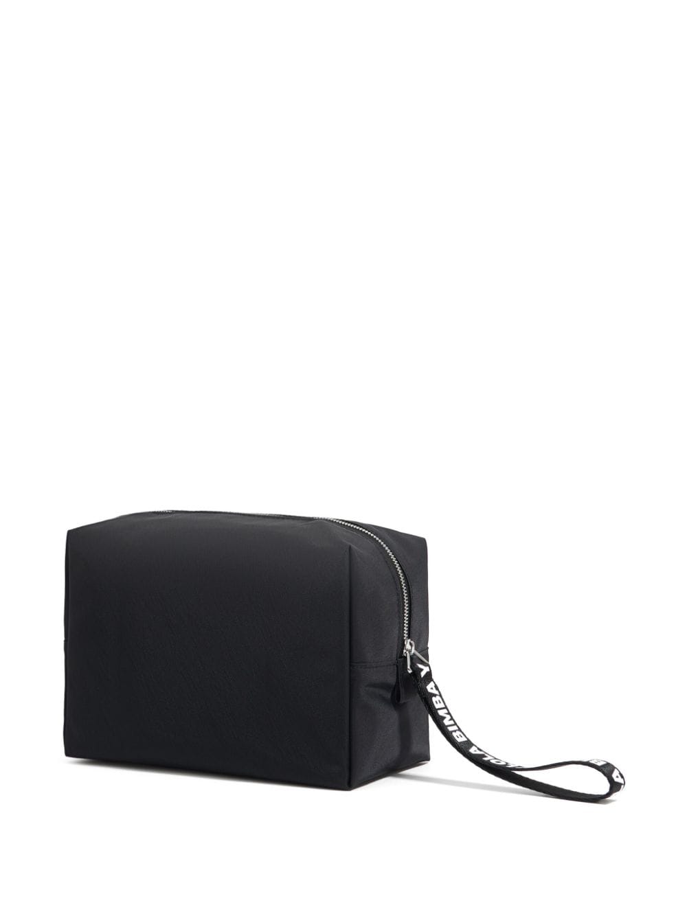 Shop Bimba Y Lola Large Logo-lettering Makeup Bag In Black