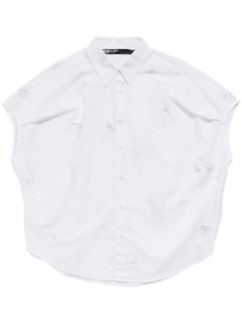 Bimba y Lola embroidered short-sleeve shirt