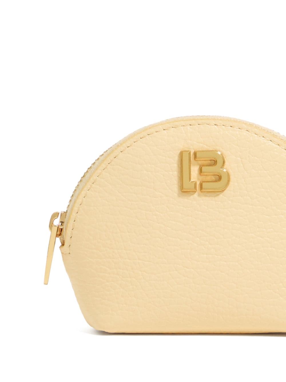 Shop Bimba Y Lola Leather Coin Purse In Neutrals