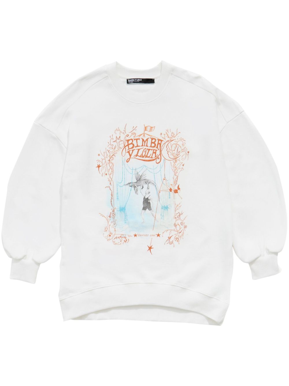 graphic-print sweatshirt