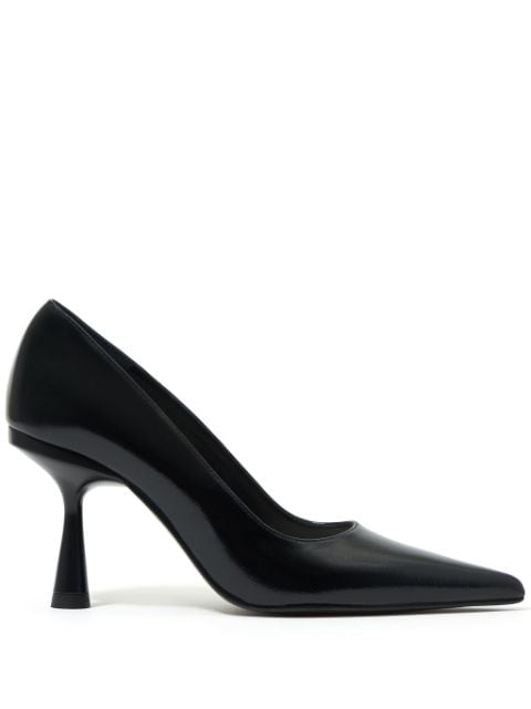 Bimba y Lola 80mm leather pumps