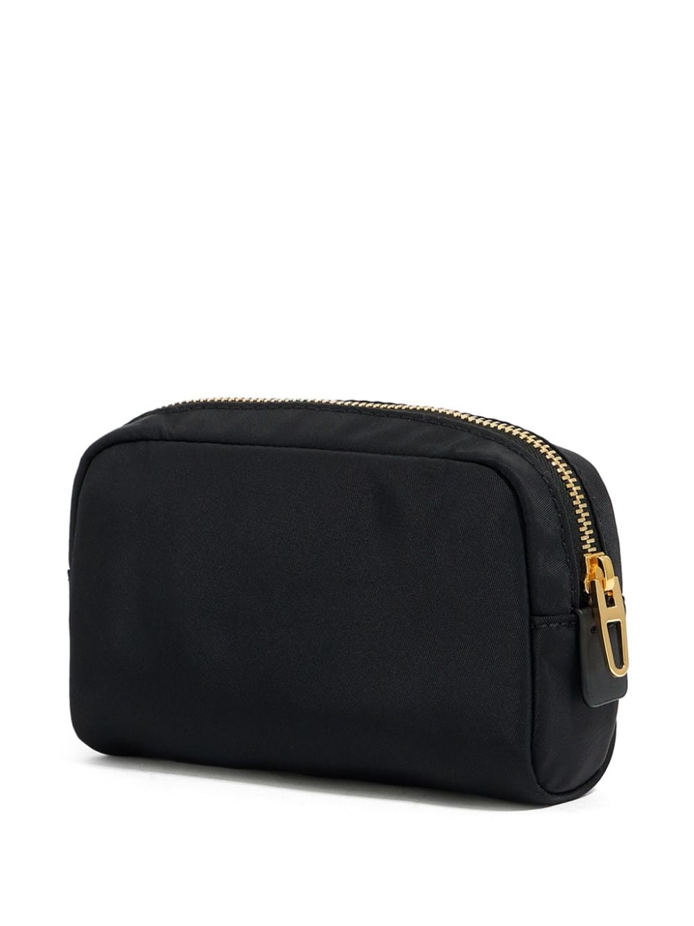 Shop Bimba Y Lola Mini Logo-lettering Makeup Bag In Black