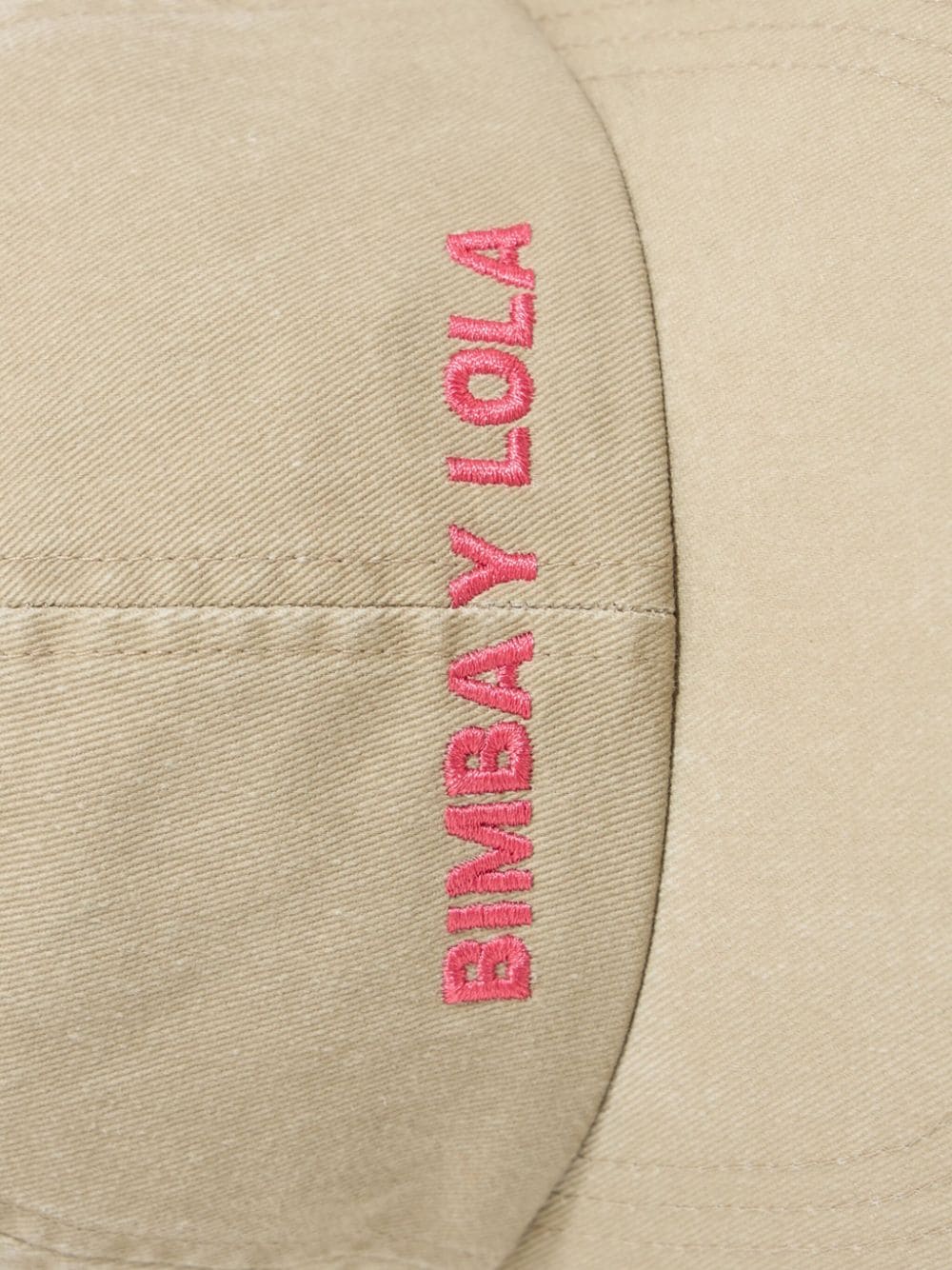 Shop Bimba Y Lola Cotton Baseball Cap In Neutrals