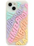 Bimba y Lola Iphone 15 logo-embossed case - White