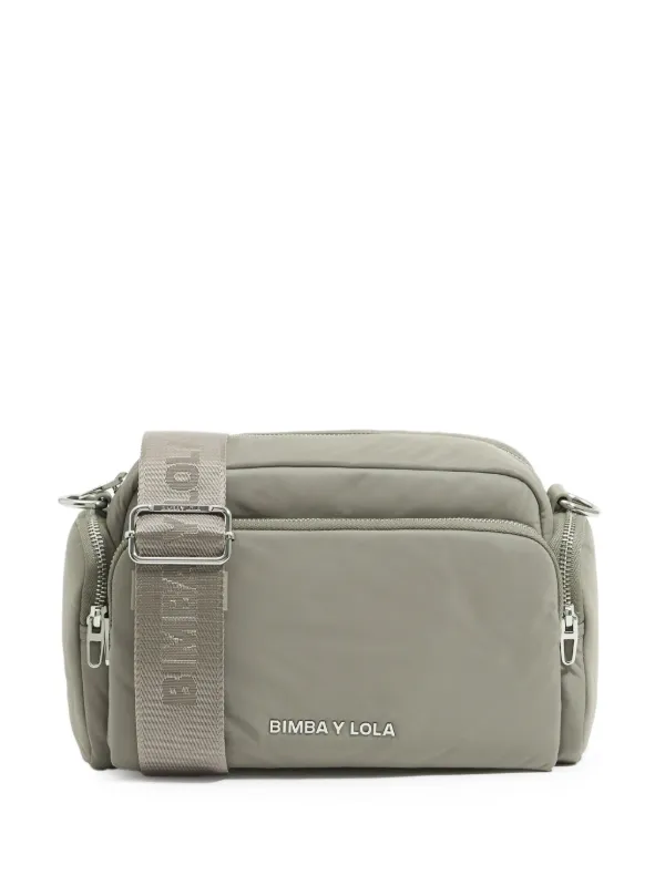 Bimba y Lola Medium Crossbody Bag Grey FARFETCH IN