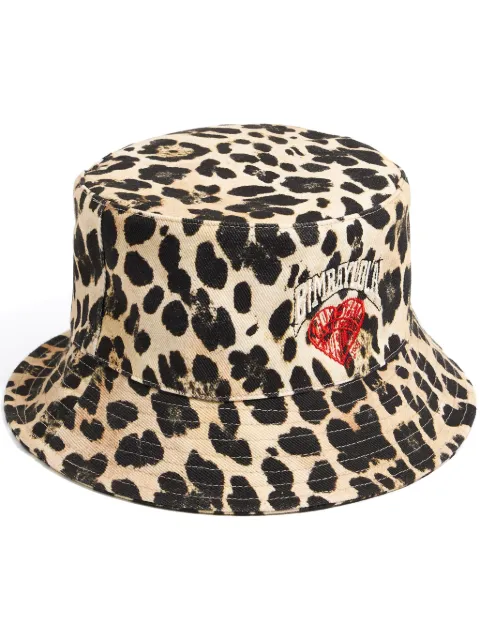 Bimba y Lola animal-print bucket hat 