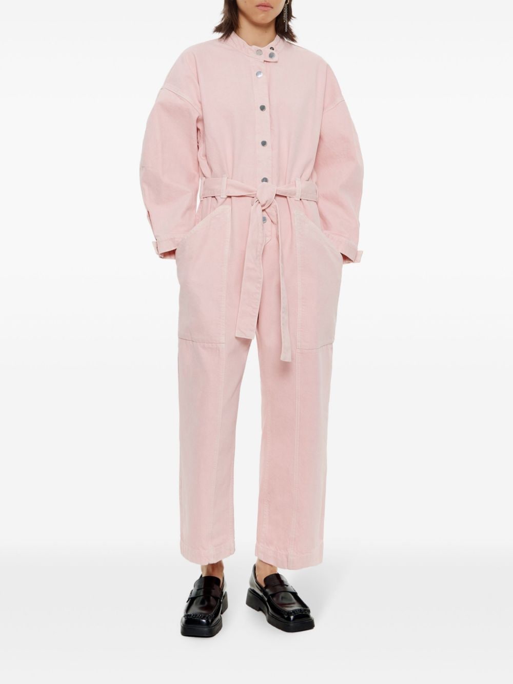 Bimba y Lola denim jumpsuit - Roze