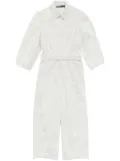 Bimba y Lola denim jumpsuit - White