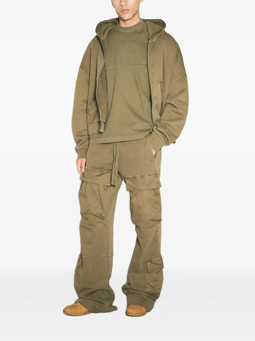 ENTIRE STUDIOS cotton T-shirt - Groen