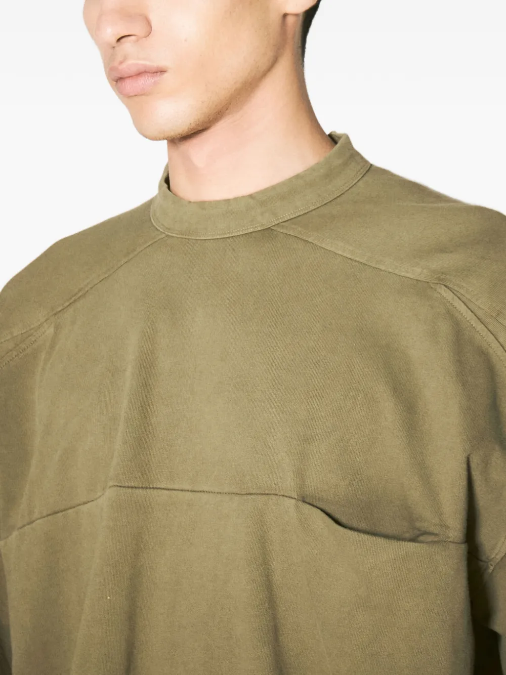 ENTIRE STUDIOS Katoenen T-shirt Groen
