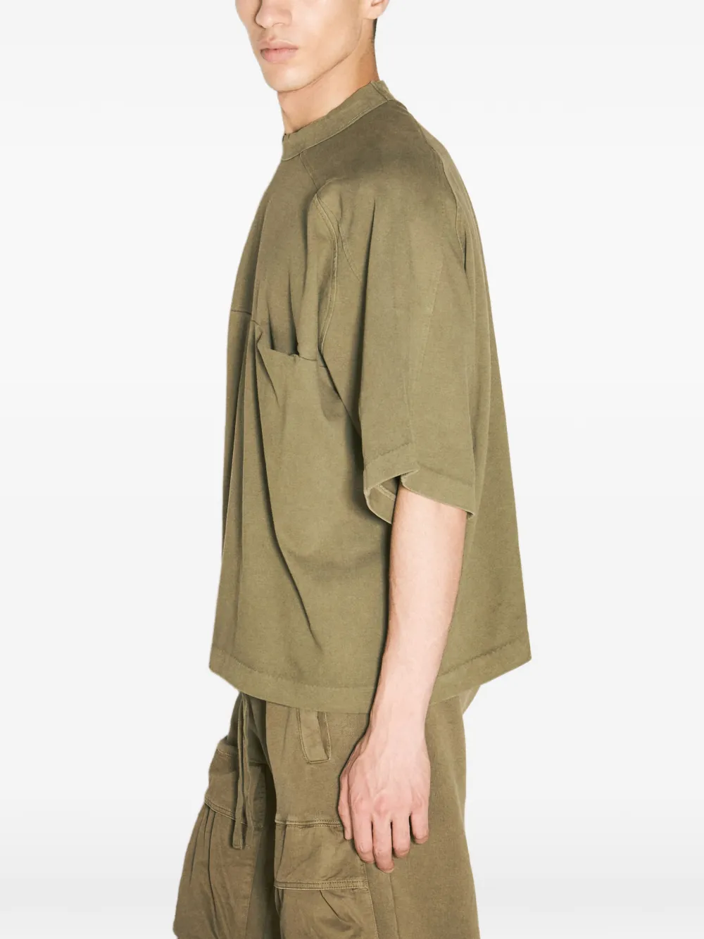 ENTIRE STUDIOS Katoenen T-shirt Groen