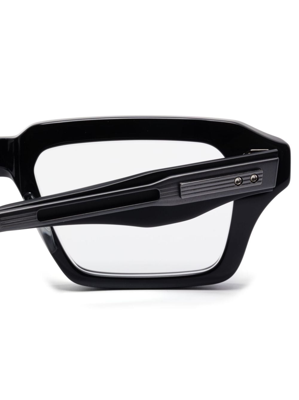 Shop Dita Eyewear Detron Glasses In Black