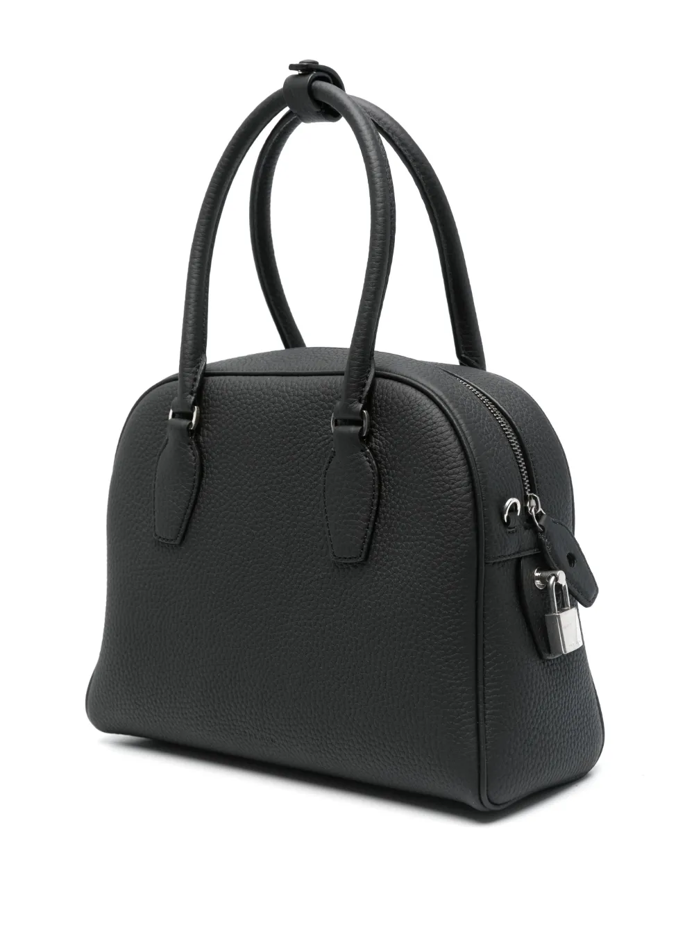 The Row Kleine India shopper Zwart