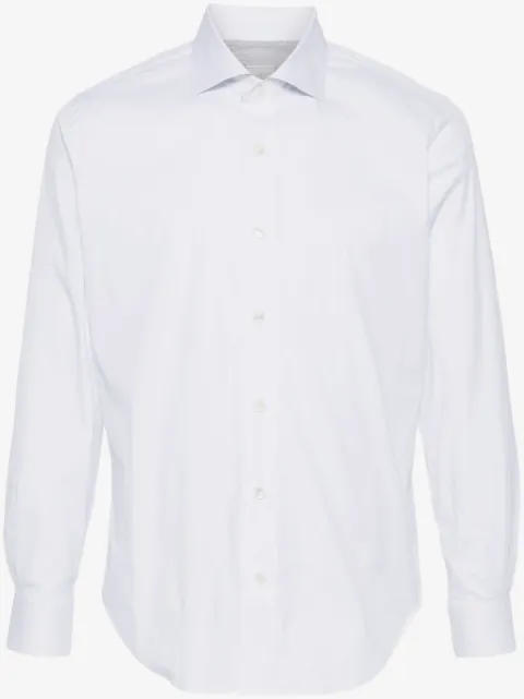 Eleventy poplin shirt