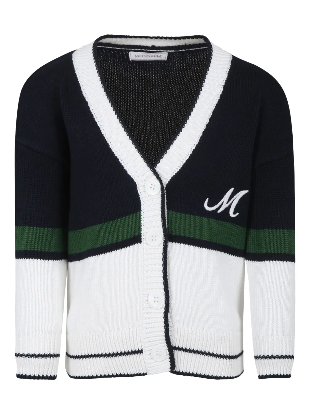 Monnalisa Vest met colourblocking Zwart