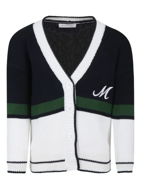 Monnalisa colour-block cardigan